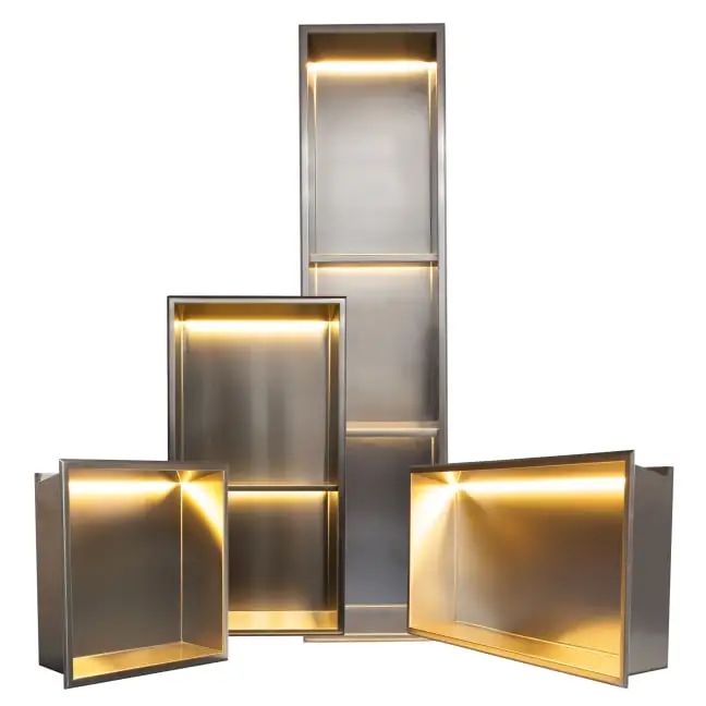 Thermopanel Stainless Steel Niches